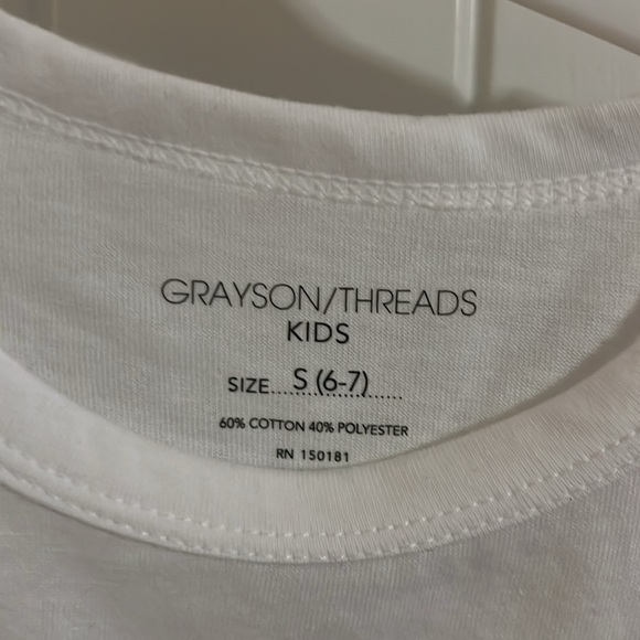 Grayson Tread shirt sleeve boys size S (6-7) new with tags - Picture 2 of 4